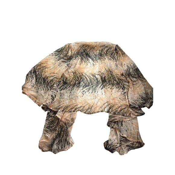 Vintage Y2K Pure Sugar Womens Silk Open Front Kimono Sheer Fairy Whimsical - Picture 4 of 8